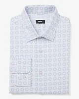 Slim Geo Print Stretch 1Mx Dress Shirt