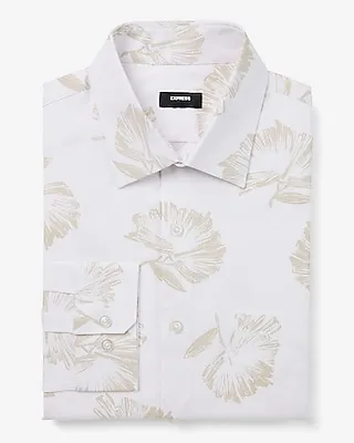 Slim Floral Stretch 1Mx Dress Shirt