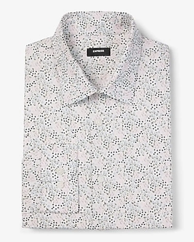 Extra Slim Mini Floral Stretch 1Mx Dress Shirt