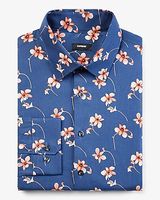 Slim Floral Stretch 1Mx Dress Shirt