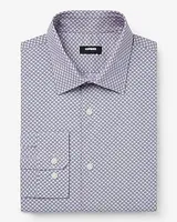 Slim Mini Geo Print Stretch 1Mx Dress Shirt