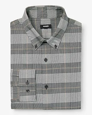 Classic Plaid Flannel 1Mx Dress Shirt