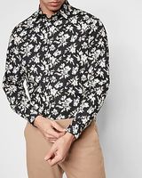 Slim Floral Stretch 1Mx Dress Shirt