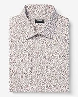 Classic Floral Print Stretch 1Mx Dress Shirt