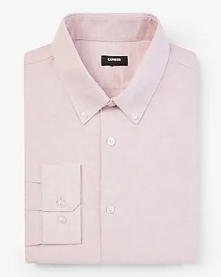 Big & Tall Slim Solid Linen-Cotton Blend Stretch 1Mx Dress Shirt Men's XXL