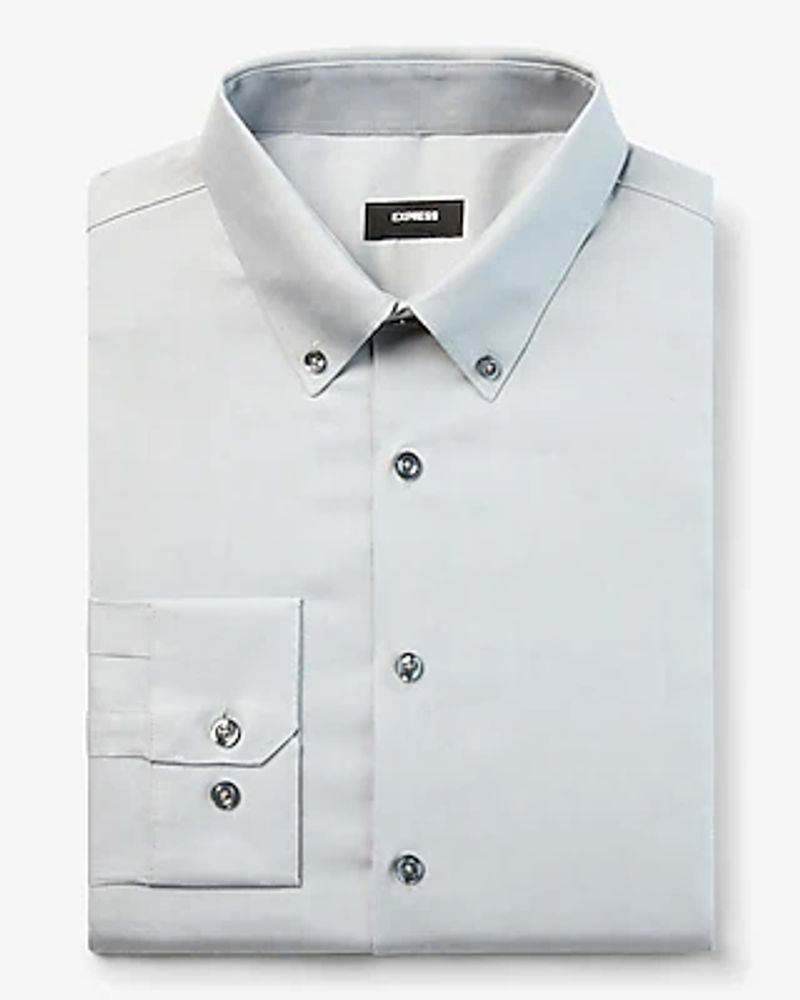 Slim Solid Stretch Pinpoint Oxford 1Mx Dress Shirt Men's