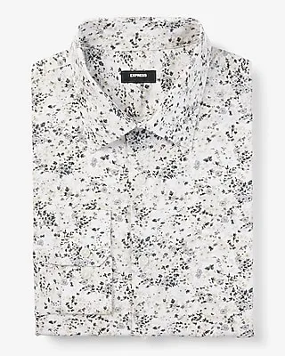 Slim Mini Floral Stretch 1Mx Dress Shirt