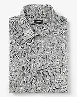 Slim Abstract Stretch 1Mx Dress Shirt Men's