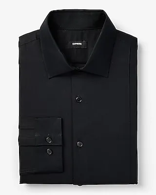 Classic Tuxedo Stretch 1Mx Dress Shirt Black Men's XS