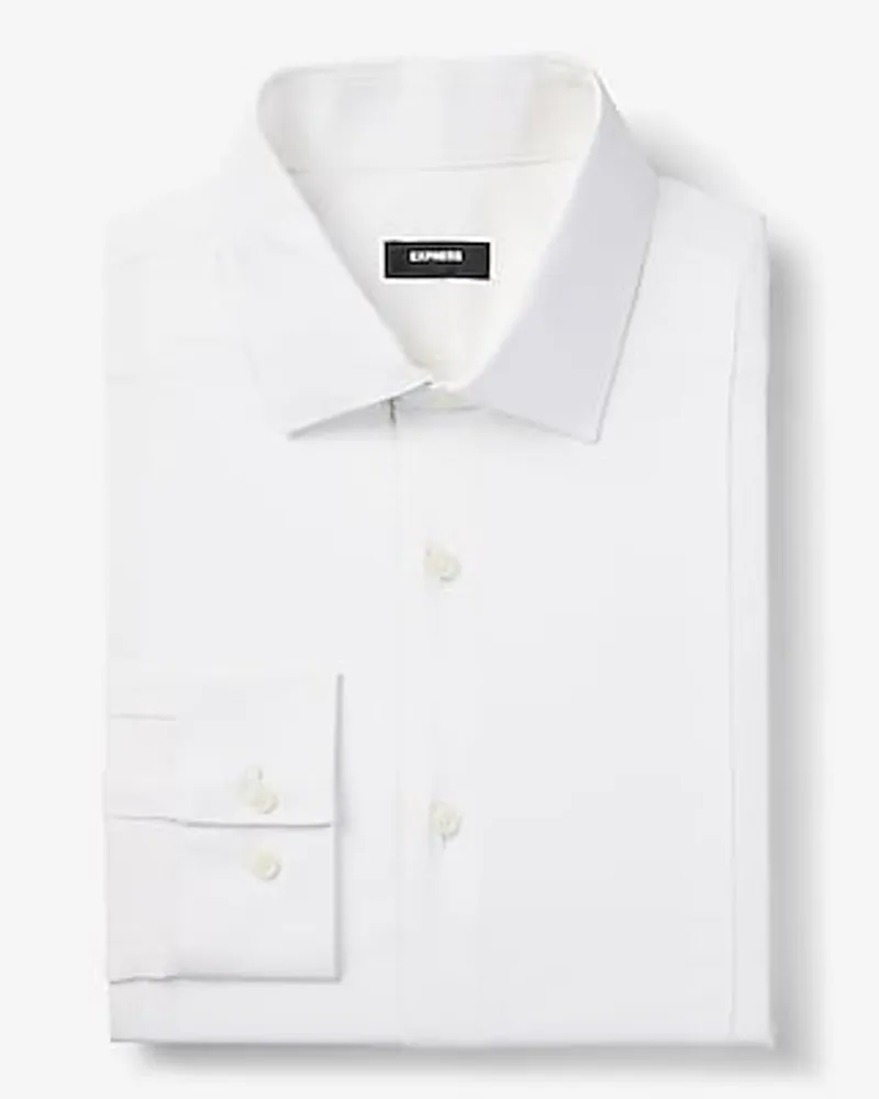 Slim Tuxedo Stretch 1Mx Dress Shirt White Men's XS