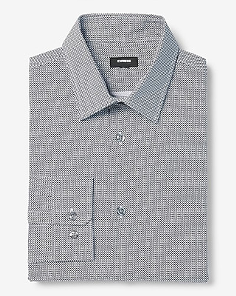 Classic Geo Print Stretch 1Mx Dress Shirt