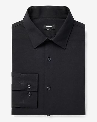 Slim Solid Stretch Modern Tech 1Mx Dress Shirt Men's Tall