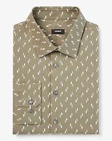 Slim Geo Print Stretch 1Mx Dress Shirt