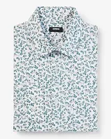 Extra Slim Floral Print Stretch 1Mx Dress Shirt