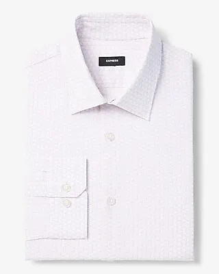 Extra Slim Mini Triangle Print Stretch 1Mx Dress Shirt