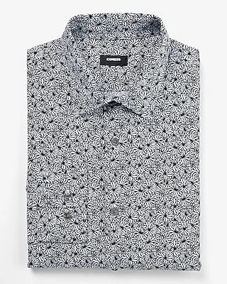 Extra Slim Floral Stretch 1Mx Dress Shirt