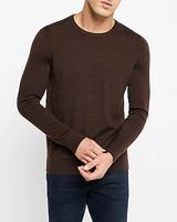 Merino Wool Crew Neck Sweater Men