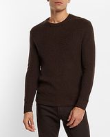 Wool-Blend Crew Neck Sweater