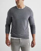 Crew Neck Merino Wool Sweater Men's