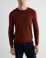 Big & Tall Crew Neck Merino Wool Sweater Men's XXL