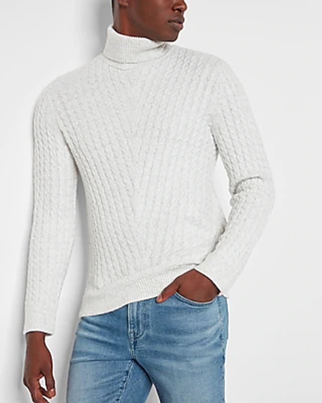 Knit Turtleneck Sweater Black 