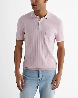 Modern Prep Short Sleeve Sweater Polo Men's