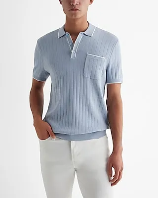Modern Prep Short Sleeve Sweater Polo Men's Tall