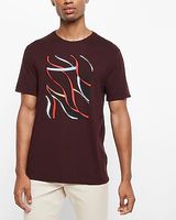 Currents Graphic T-Shirt Purple Men's