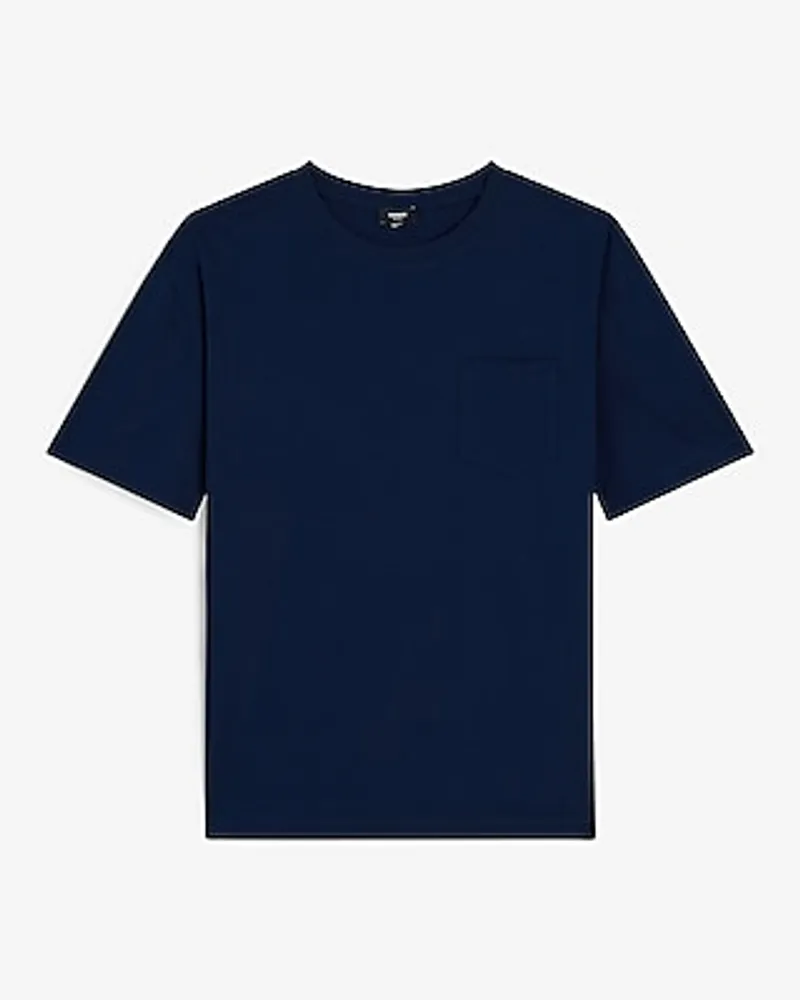 Nautica by DXL Men's Big and Tall Crewneck Pocket T-Shirt | Machine  Washable, Short Sleeve Shirt with Logo Chest Pocket