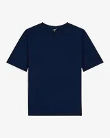 Crew Neck Pocket T-Shirt Blue Men's XL Tall