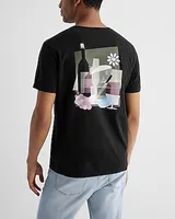 Embroidered Picnic Graphic T-Shirt