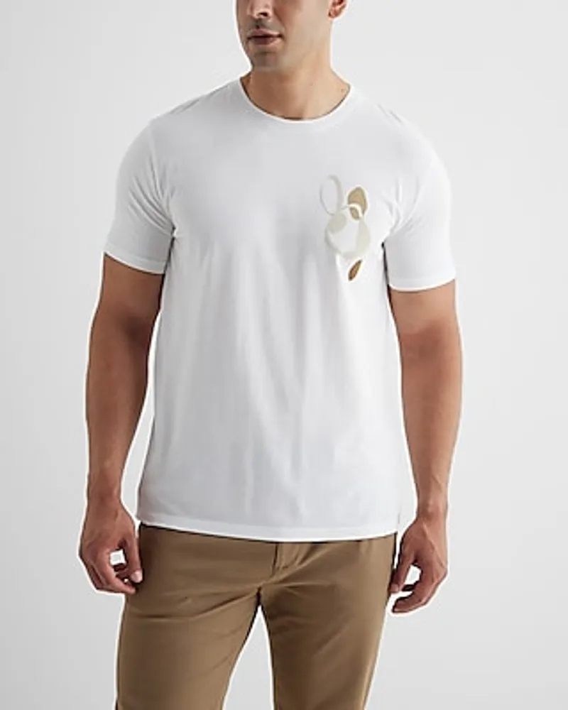 Express Graphic T-Shirt White Men's | Vancouver Mall