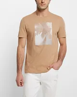 Dream Big Project X Bbbsa Unisex Painted Petals Graphic T-Shirt Brown Men's L