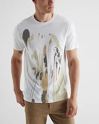 Abstract Perfect Pima Cotton Graphic T-Shirt