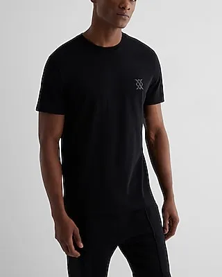 Diamond X Logo Perfect Pima Cotton Graphic T-Shirt Men's
