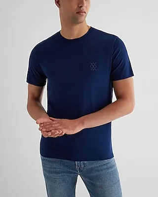 Diamond X Logo Perfect Pima Cotton Graphic T-Shirt Men