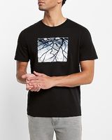 Branch Graphic T-Shirt Black Men's XL