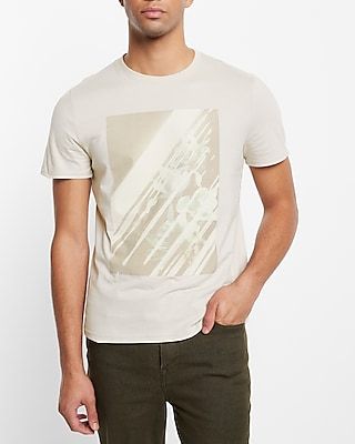 Floral Sunbeam Graphic T-Shirt White Men's XS