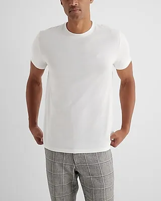Embroidered X Logo Chest Graphic Perfect Pima Cotton T-Shirt White Men's XL