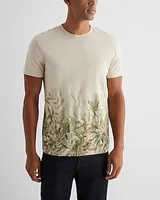 All Over Leaf Graphic T-Shirt Neutral Men's S