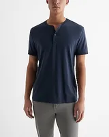 Perfect Pima Cotton Short Sleeve Henley Men's