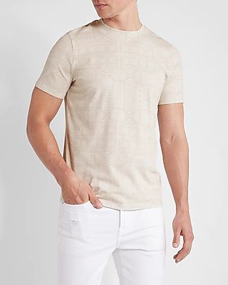 Patchwork Moisture-Wicking Performance T-Shirt Neutral Men's XL