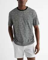 Geo Perfect Pima Cotton T-Shirt Black Men's