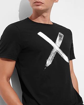 Black Logo Graphic T-Shirt Black Men's M