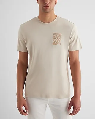 Relaxed Embroidered X Logo Graphic T-Shirt