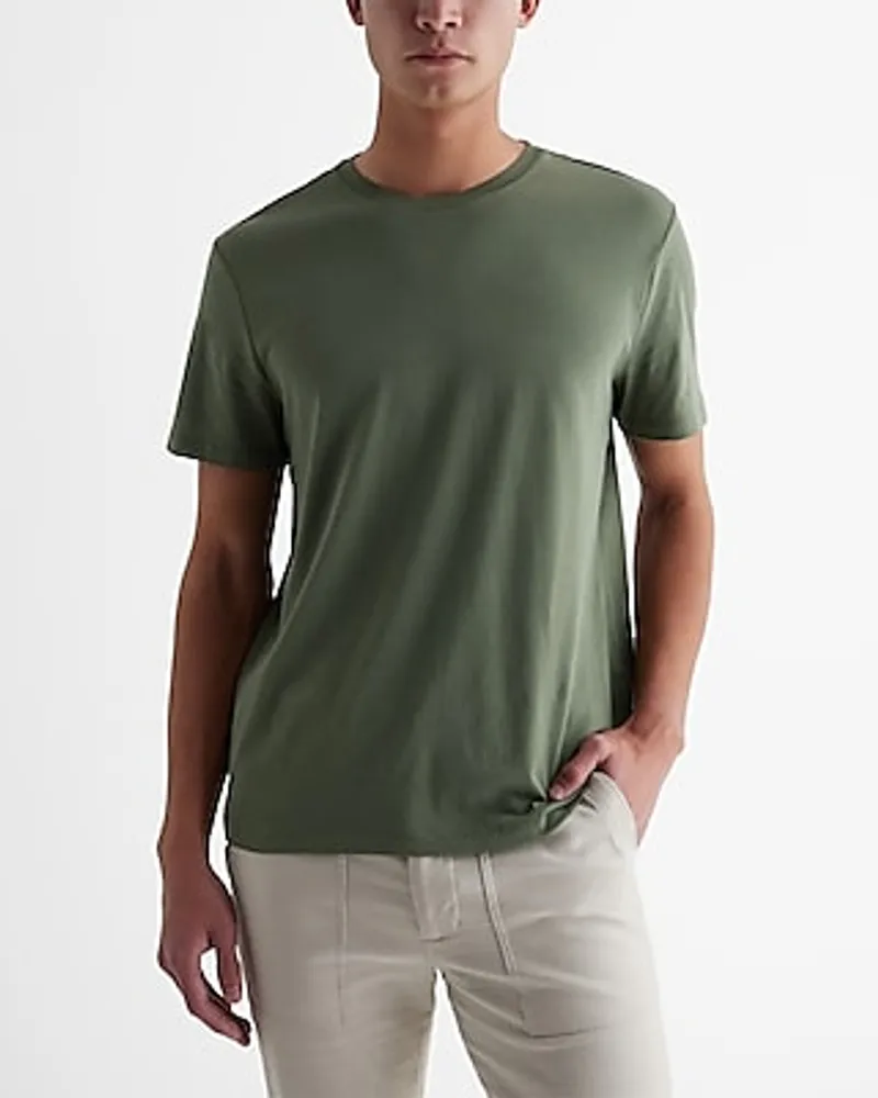 Perfect Pima Cotton Crew Neck T-Shirt Men's