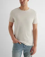 Perfect Pima Cotton Crew Neck T-Shirt Neutral Men's Tall