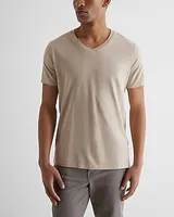 V-Neck Perfect Pima Cotton T-Shirt Neutral Men's S