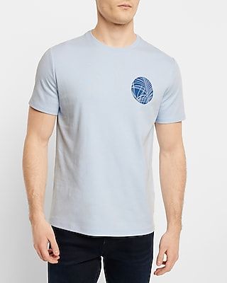 Circle Palm Graphic T-Shirt