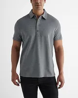 Long Placket Perfect Pima Cotton Polo Men's Tall